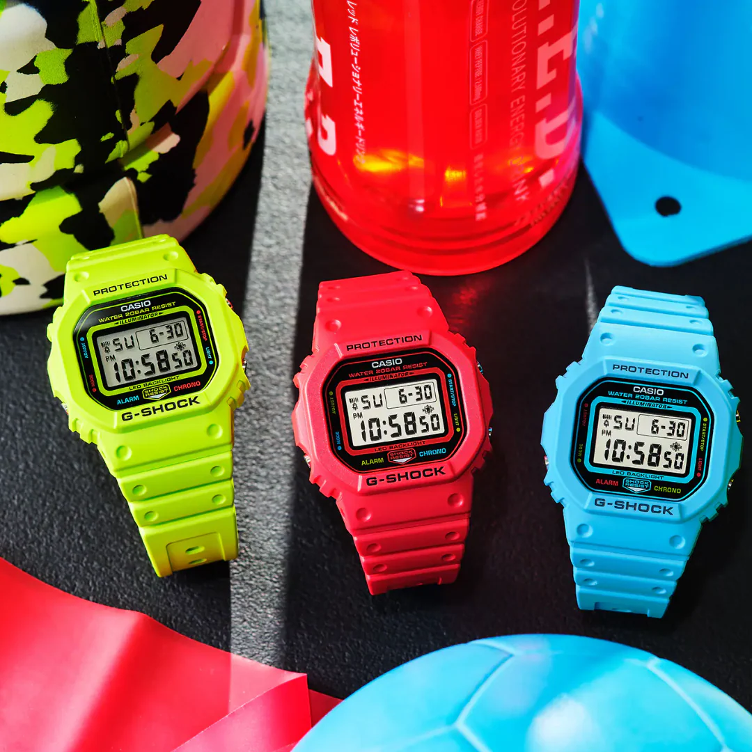 CASIO G-SHOCK DW-5600EP-4DR VIVID COLORS DIGITAL WATCH - Image 3