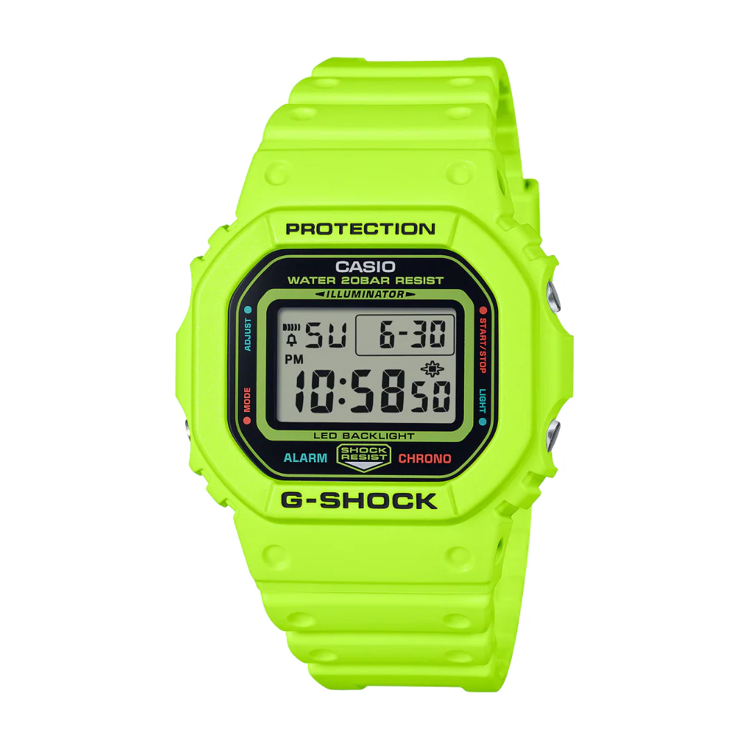CASIO G-SHOCK DW-5600EP-9DR VIVID COLORS DIGITAL WATCH