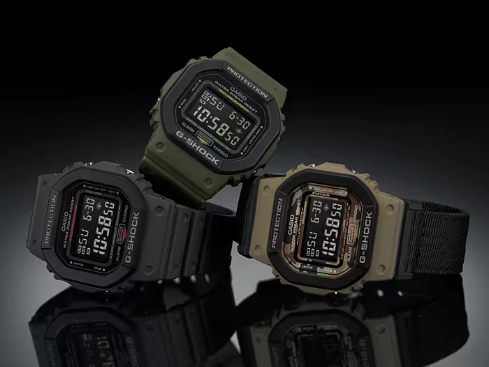 CASIO G-SHOCK DW-5610SU-3DR SPECIAL COLOUR MODELS GREEN WATCH - Image 6