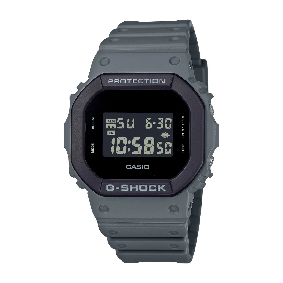 CASIO G-SHOCK DW-5610UU-8DR URBAN UTILITY DIGITAL GREY WATCH