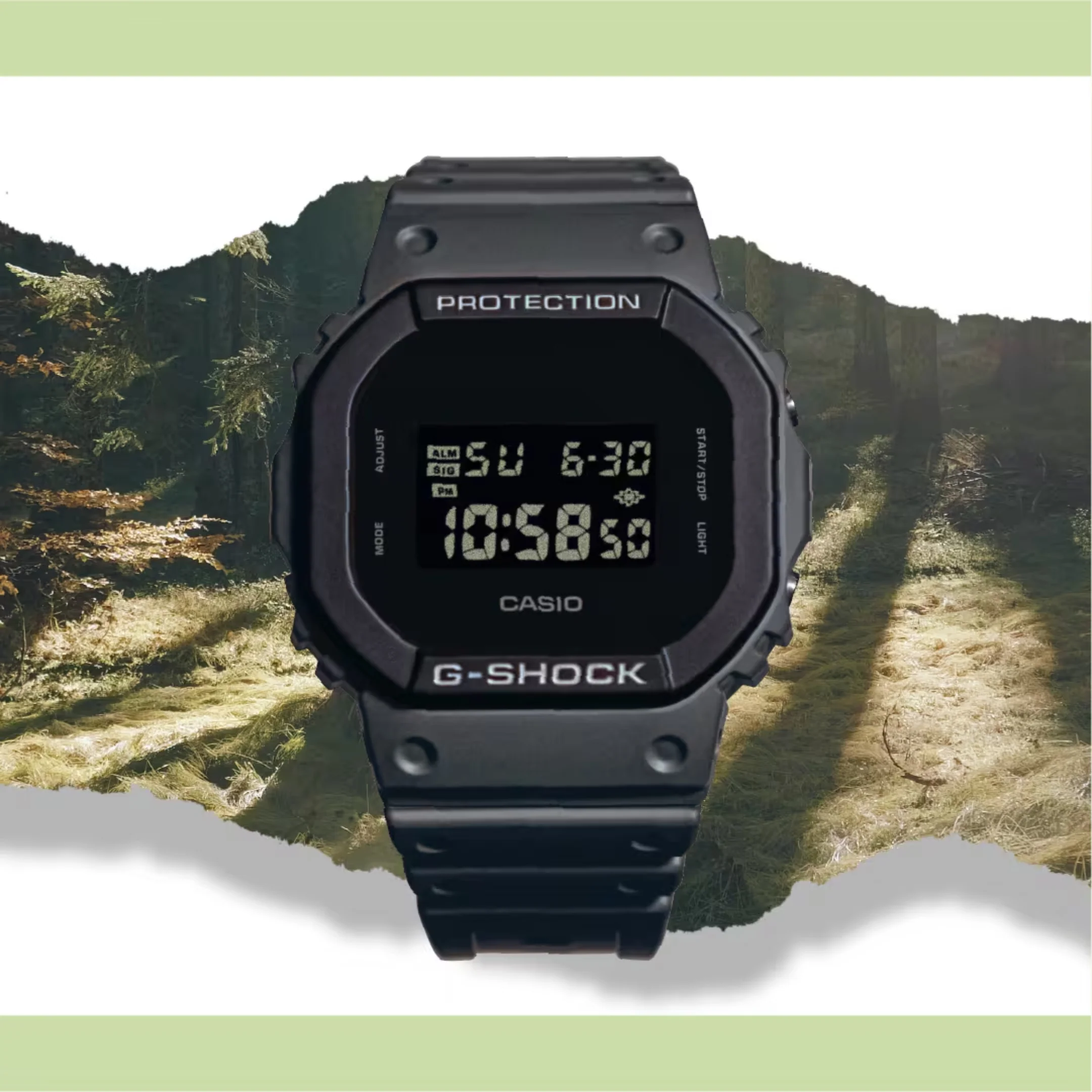 CASIO G-SHOCK DW-5610UU-8DR URBAN UTILITY DIGITAL GREY WATCH - Image 3