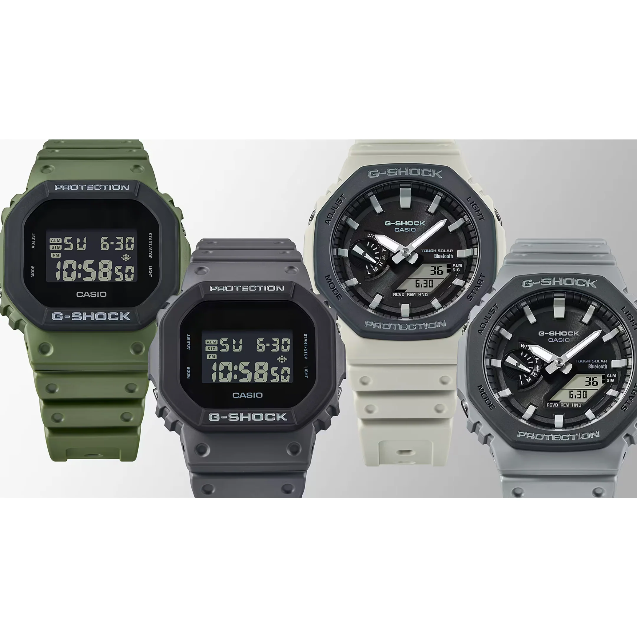 CASIO G-SHOCK DW-5610UU-8DR URBAN UTILITY DIGITAL GREY WATCH - Image 6