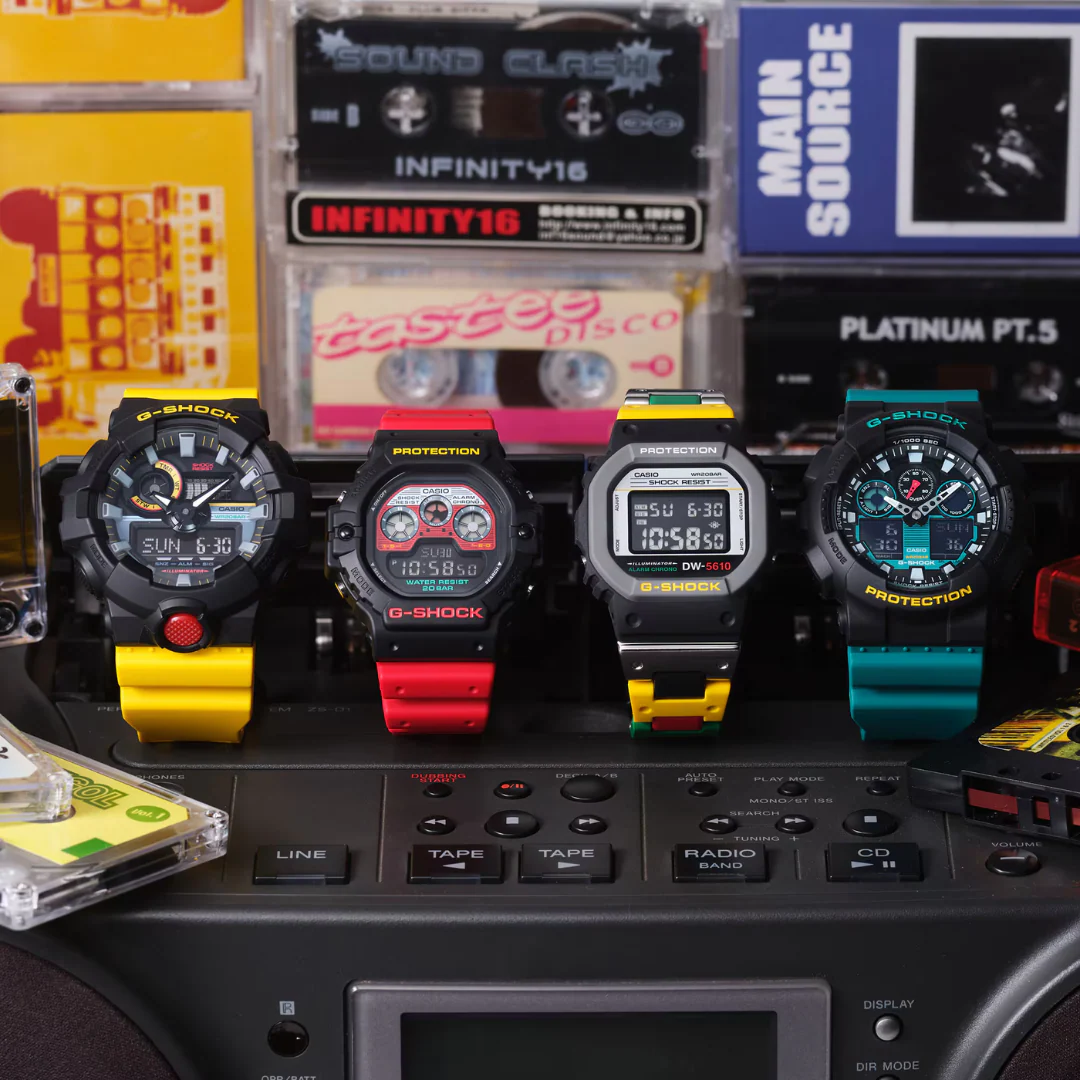 CASIO G-SHOCK DW-5900MT-1A4DR MIX TAPE SPECIAL COLOUR WATCH - Image 4