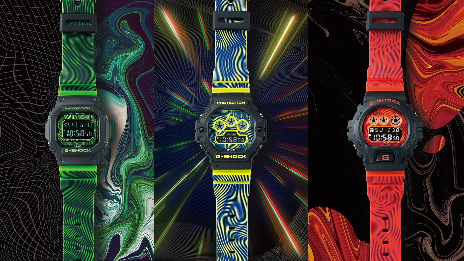 CASIO G-SHOCK DW-5900TD-9DR SPECIAL COLOUR MODELS YELLOW WATCH - Image 6