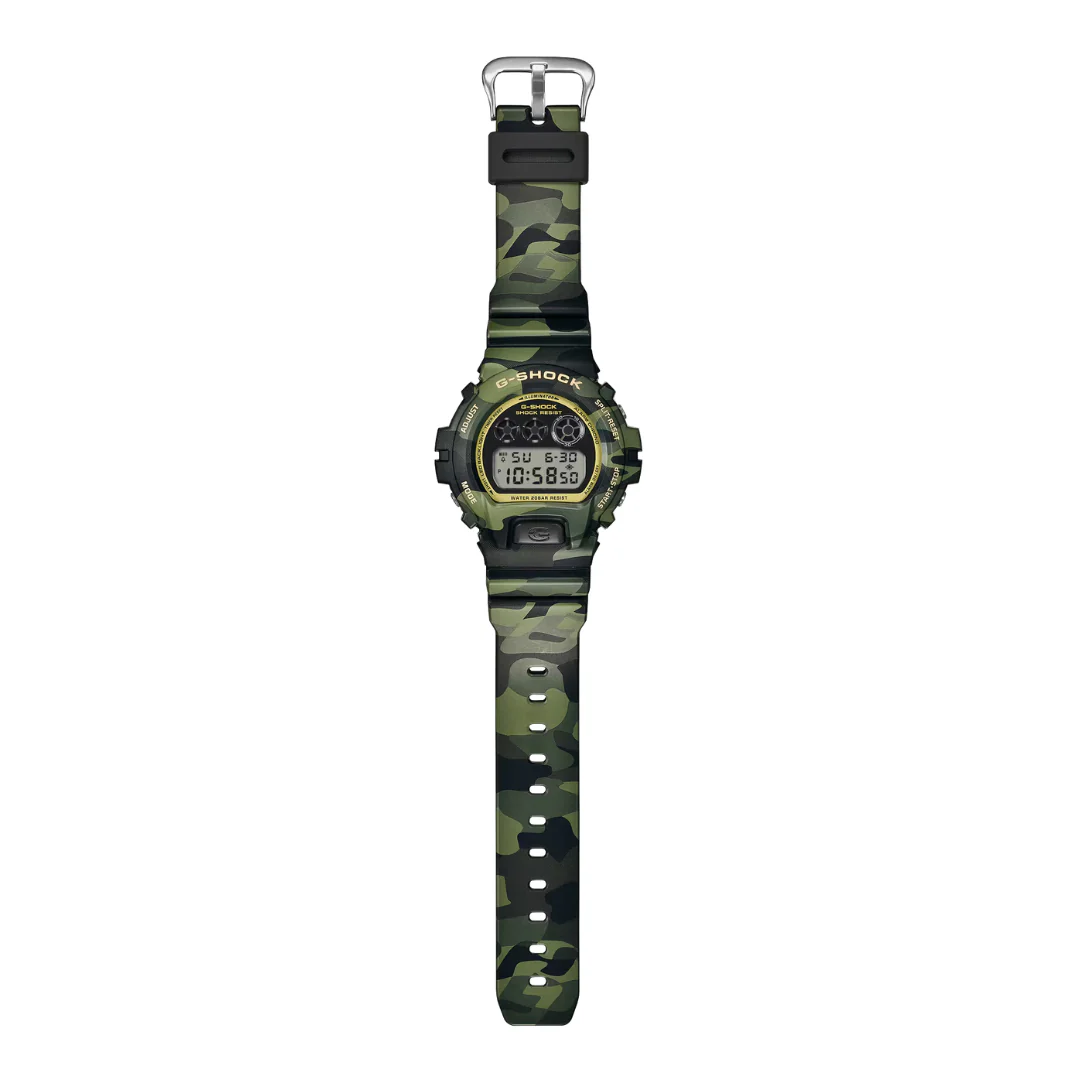 CASIO G-SHOCK DW-6900CMG-3DR BOLD CAMO STANDARD DIGITAL MEN WATCH - Image 6