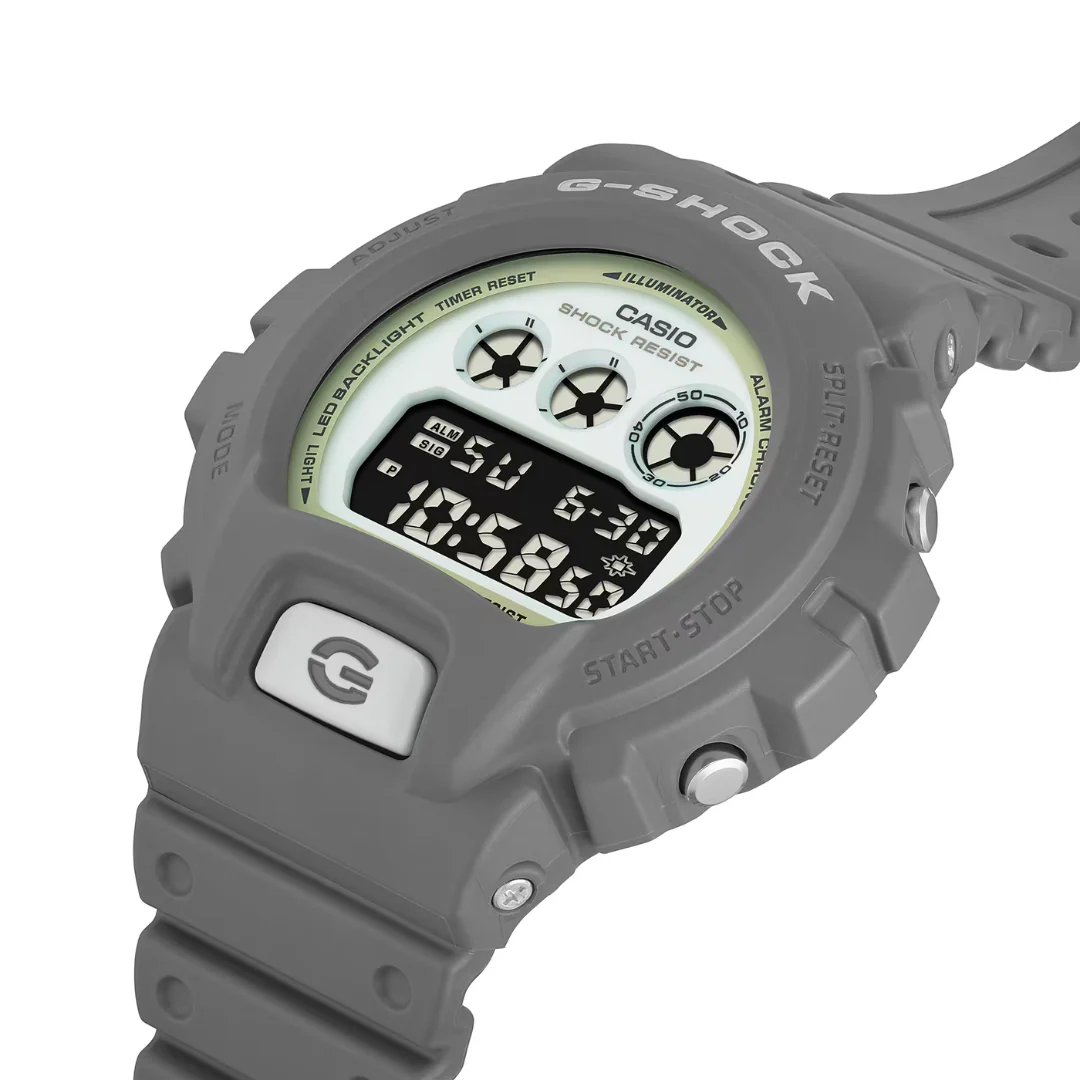 CASIO G-SHOCK DW-6900HD-8DR DIGITAL GREY MEN WATCH - Image 5