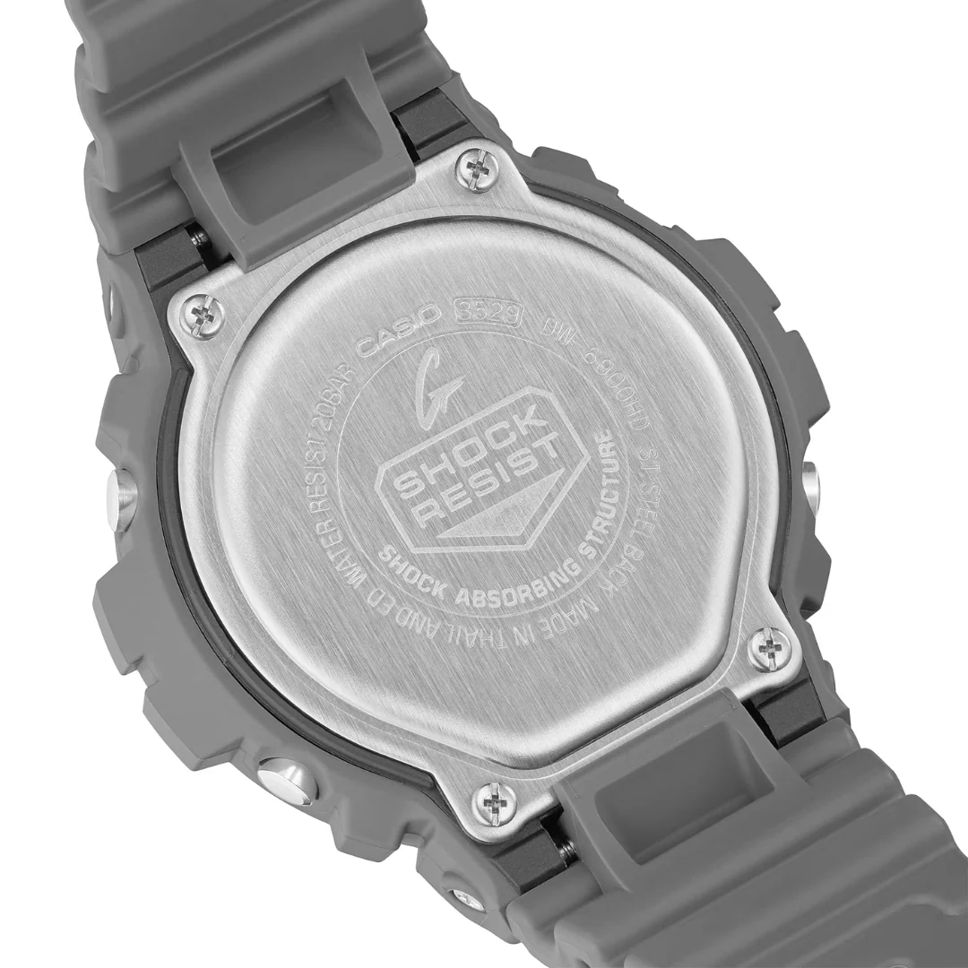 CASIO G-SHOCK DW-6900HD-8DR DIGITAL GREY MEN WATCH - Image 6