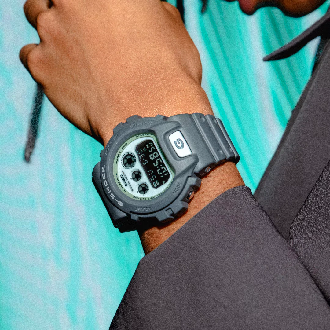 CASIO G-SHOCK DW-6900HD-8DR DIGITAL GREY MEN WATCH - Image 9