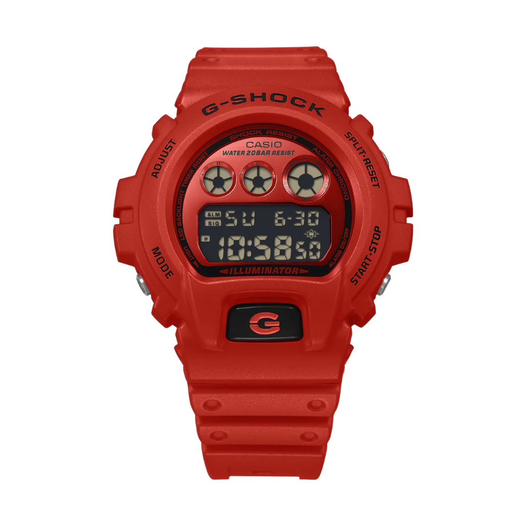 CASIO G-SHOCK DW-6900RRB-4DR DIGITAL RED WATCH - Image 3