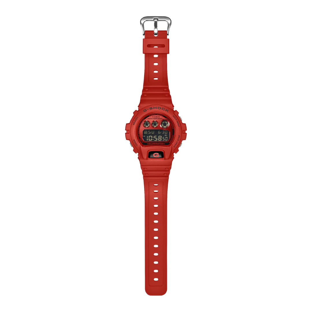 CASIO G-SHOCK DW-6900RRB-4DR DIGITAL RED WATCH - Image 4