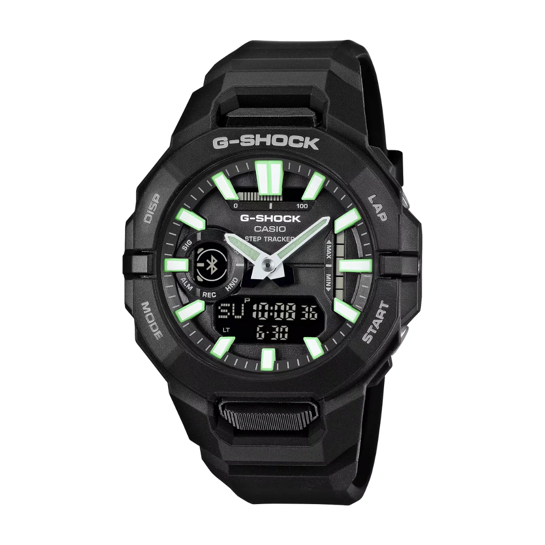 CASIO G-SHOCK G-SQUAD SPORTS GBA-950-1ADR ANALOG-DIGITAL BLACK WATCH
