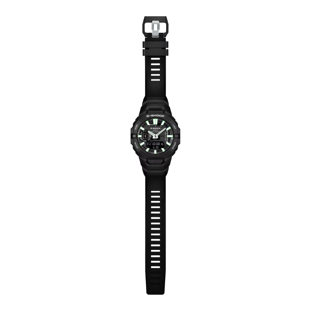 CASIO G-SHOCK G-SQUAD SPORTS GBA-950-1ADR ANALOG-DIGITAL BLACK WATCH - Image 7