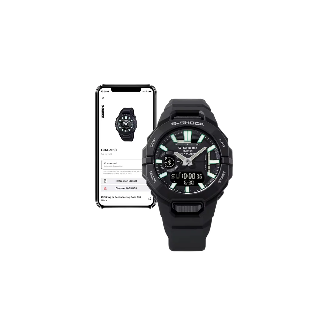 CASIO G-SHOCK G-SQUAD SPORTS GBA-950-2ADR ANALOG-DIGITAL WATCH - Image 13