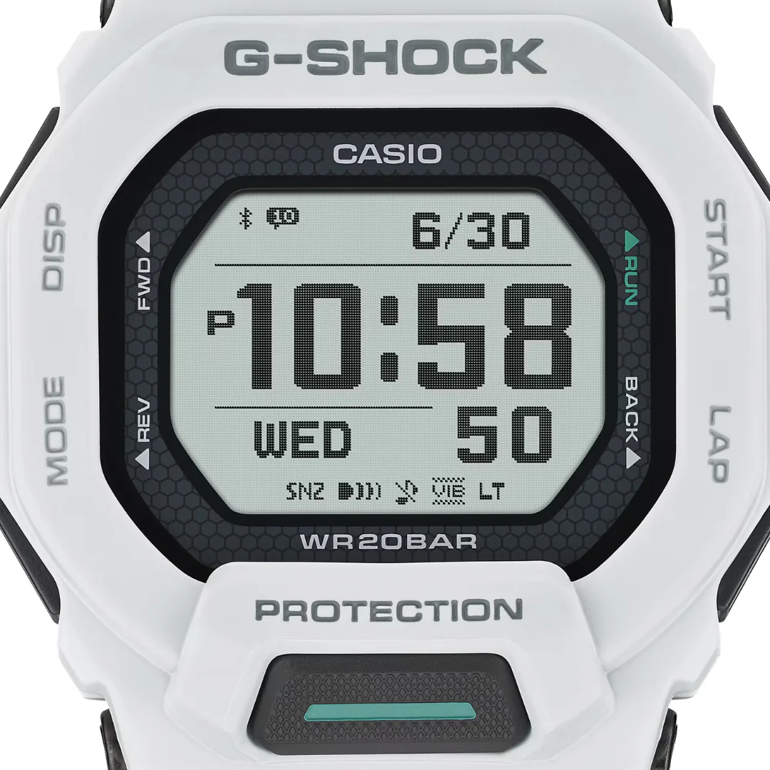 CASIO G-SHOCK G-SQUAD SPORTS GBD-200-7DR DIGITAL WHITE MEN WATCH - Image 4