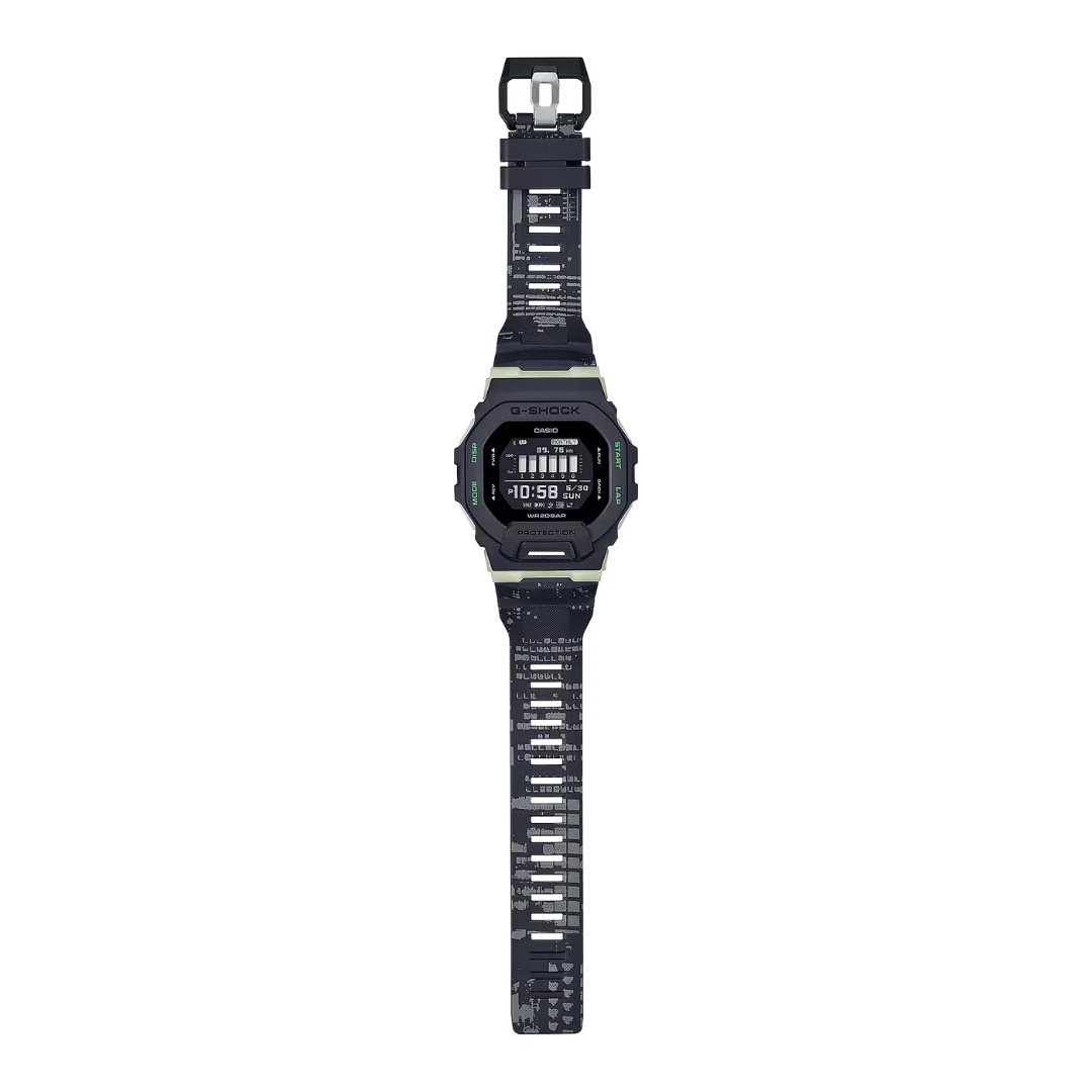 CASIO G-SHOCK G-SQUAD SPORTS GBD-200LM-1DR DIGITAL BLACK WATCH - Image 2