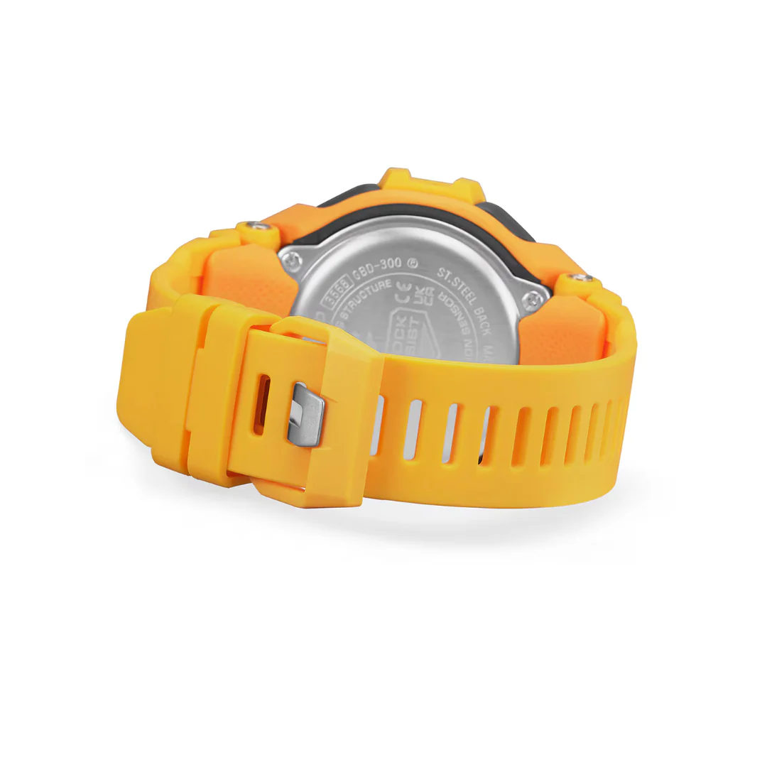 CASIO G-SHOCK G-SQUAD SPORTS GBD-300-9DR DIGITAL YELLOW WATCH - Image 8
