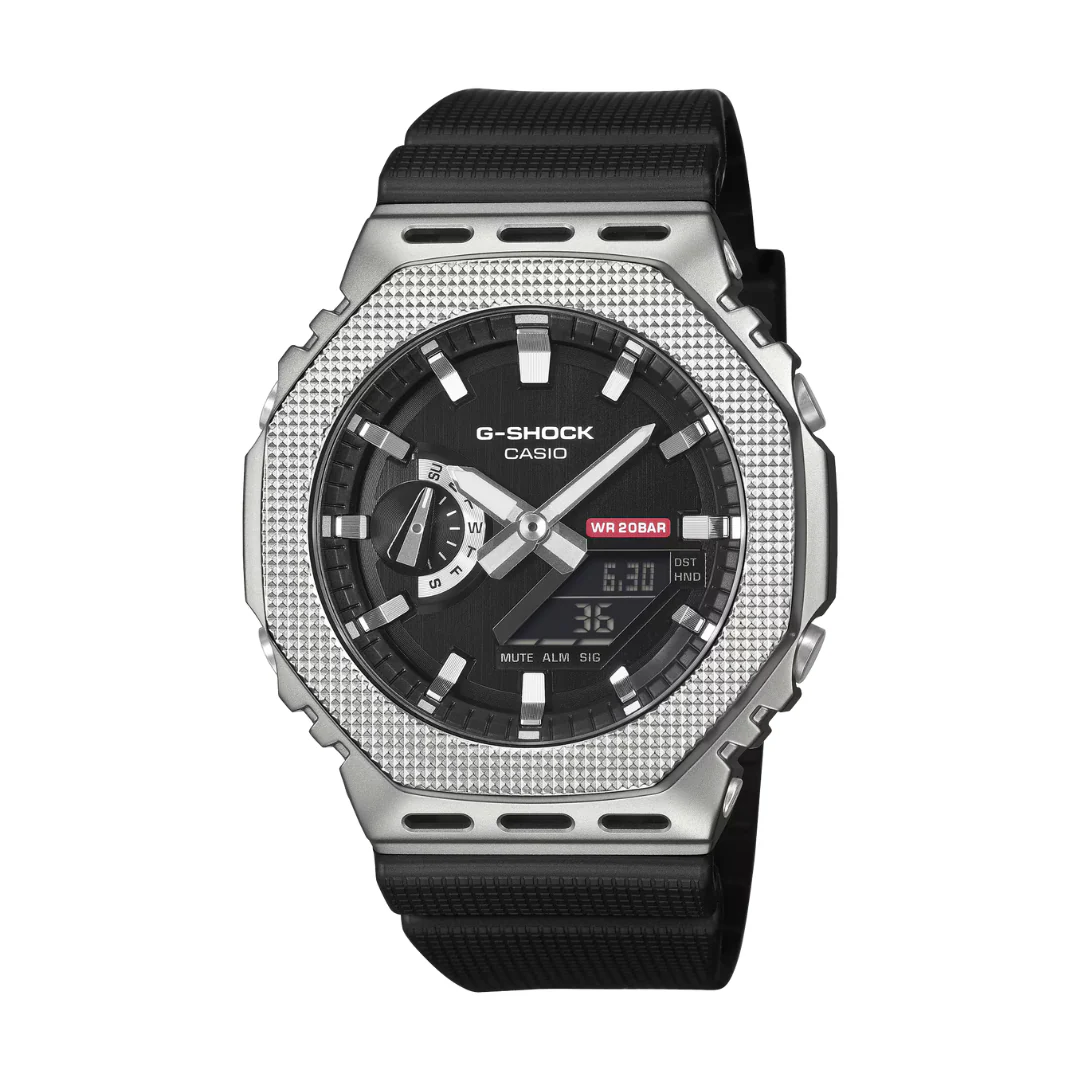 CASIO G-SHOCK G-STEEL GM-2100M-1ADR ANALOG-DIGITAL BLACK WATCH