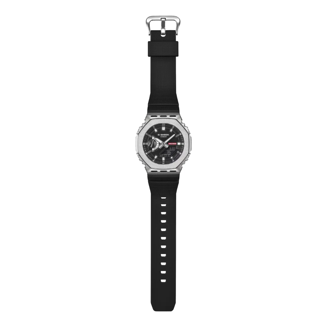 CASIO G-SHOCK G-STEEL GM-2100M-1ADR ANALOG-DIGITAL BLACK WATCH - Image 8