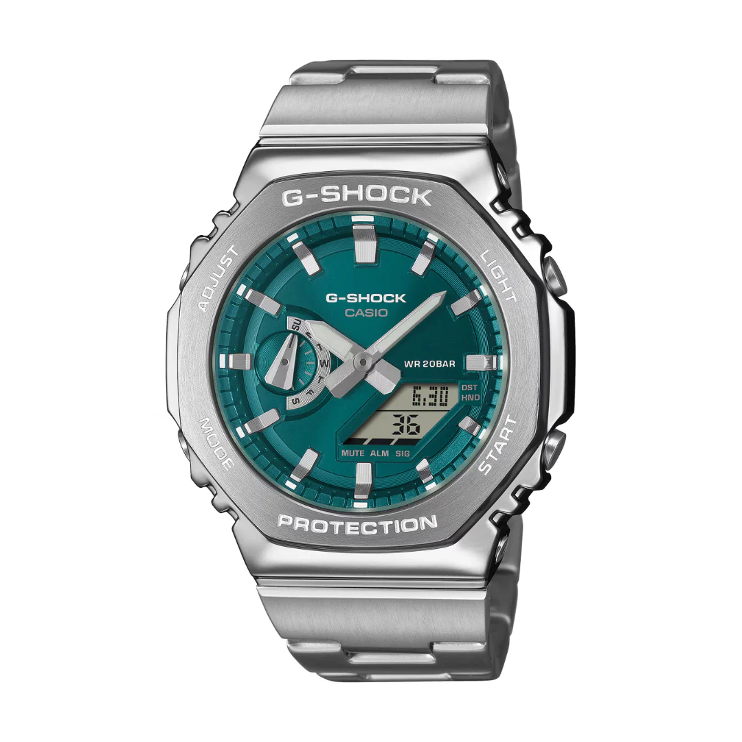 CASIO G-SHOCK G-STEEL GM-2110D-3A1DR ANALOG-DIGITAL MEN WATCH