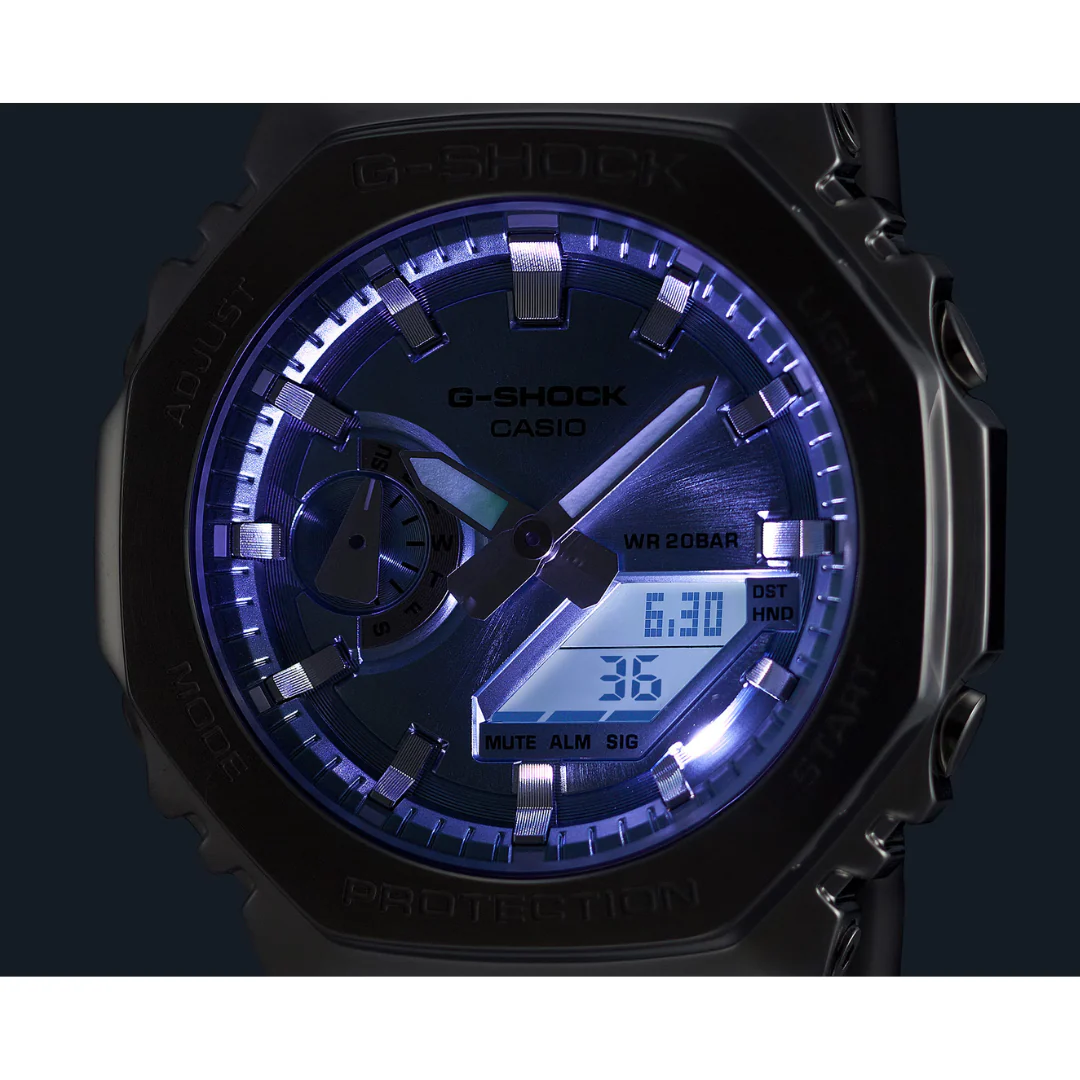 CASIO G-SHOCK G-STEEL GM-2110D-3A1DR ANALOG-DIGITAL MEN WATCH - Image 6