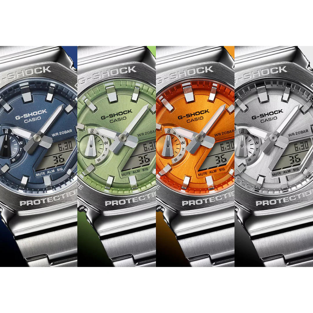CASIO G-SHOCK G-STEEL GM-2110D-7ADR ANALOG-DIGITAL MEN WATCH - Image 6
