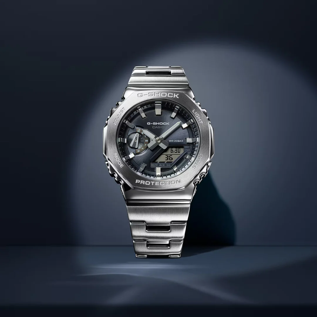 CASIO G-SHOCK G-STEEL GM-2110D-8ADR ANALOG-DIGITAL MEN WATCH - Image 2