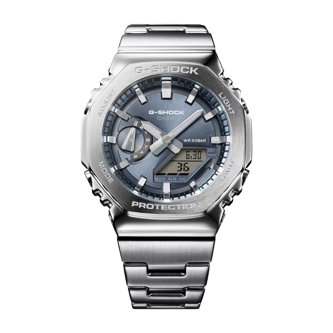 CASIO G-SHOCK G-STEEL GM-2110D-8ADR ANALOG-DIGITAL MEN WATCH - Image 8
