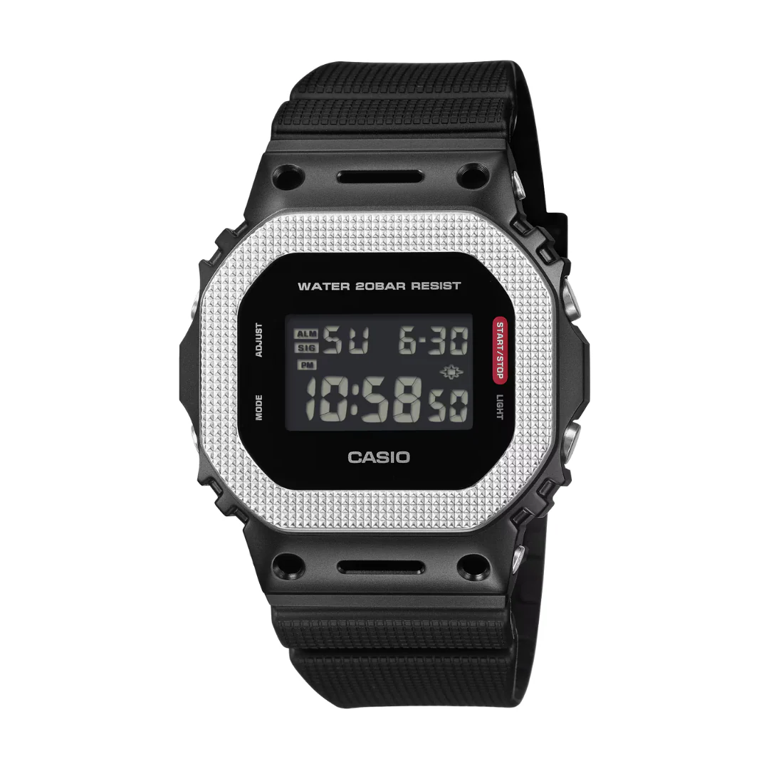 CASIO G-SHOCK G-STEEL GM-5600BM-1DR DIGITAL BLACK WATCH