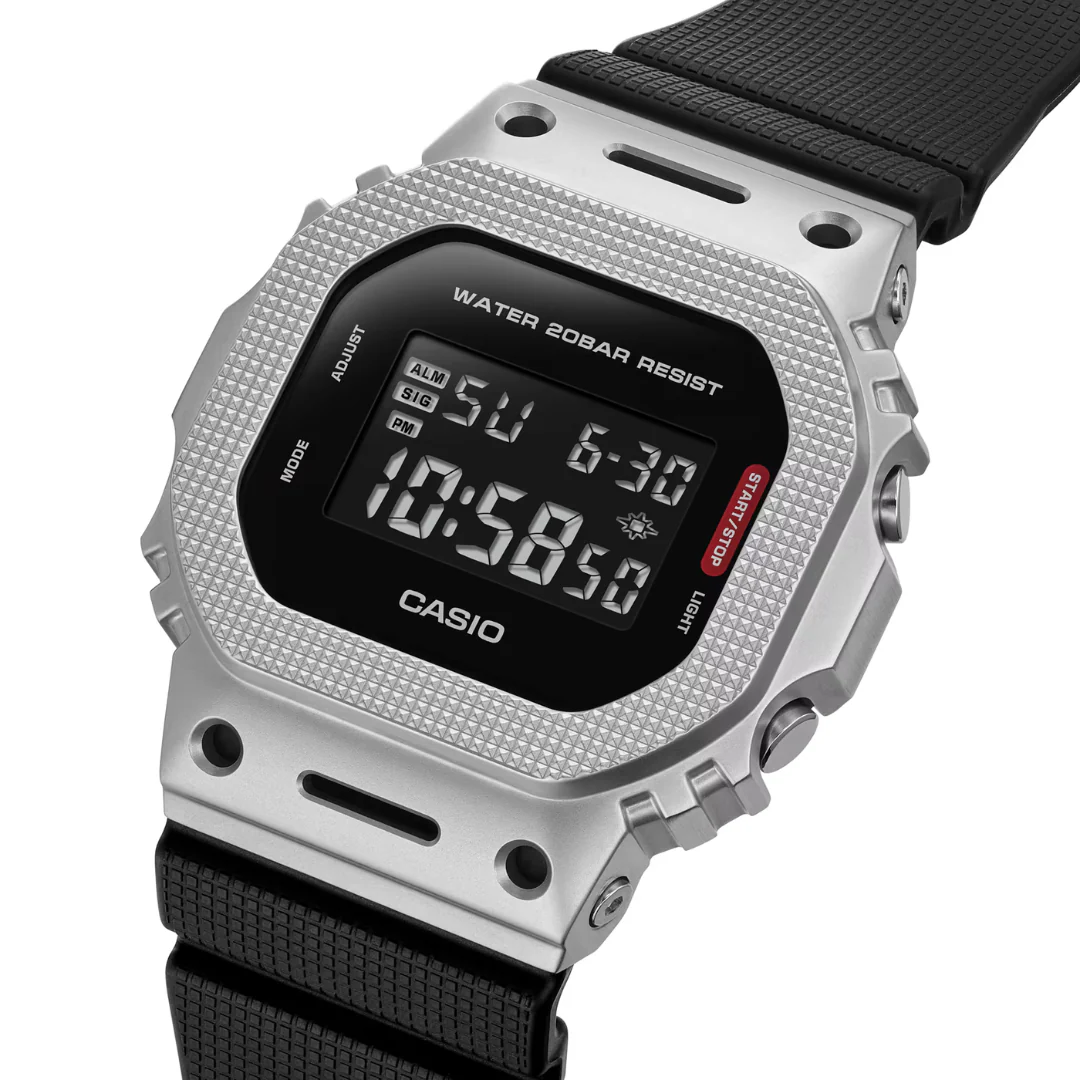 CASIO G-SHOCK G-STEEL GM-5600M-1DR DIGITAL BLACK WATCH - Image 2