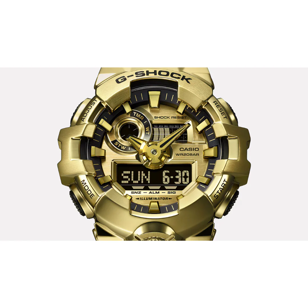 CASIO G-SHOCK G-STEEL GM-700G-9ADR 700 SERIES ANALOG-DIGITAL MEN WATCH - Image 4