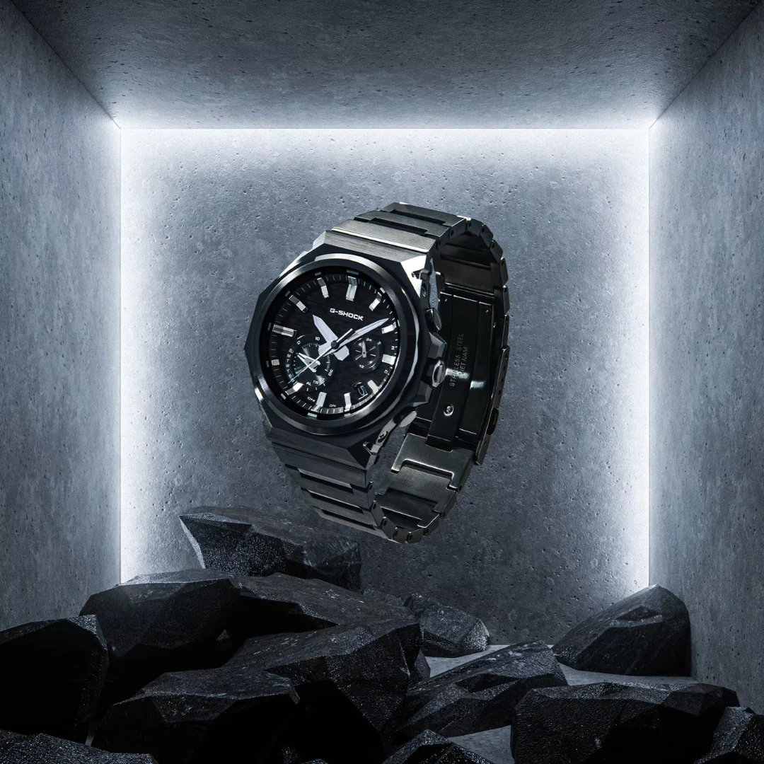 CASIO G-SHOCK G-STEEL GST-B1000BD-1ADR SOLAR MEN WATCH - Image 3