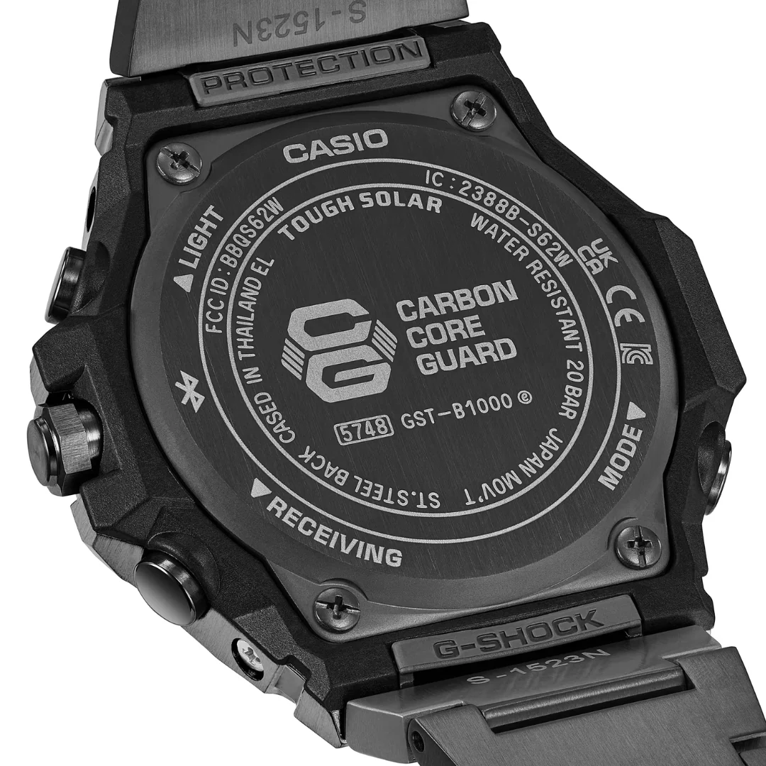 CASIO G-SHOCK G-STEEL GST-B1000BD-1ADR SOLAR MEN WATCH - Image 5