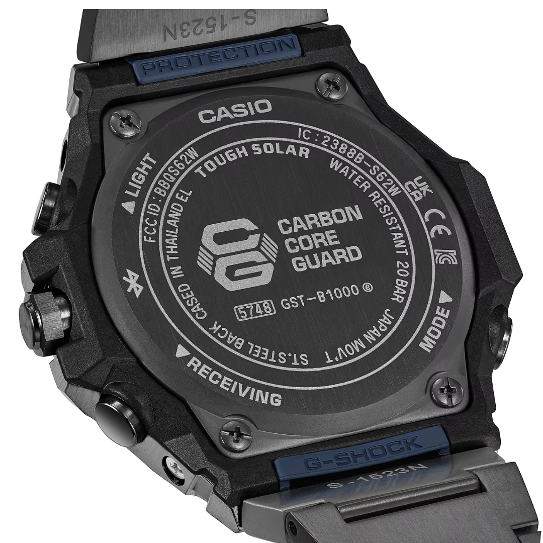 CASIO G-SHOCK G-STEEL GST-B1000BD-2ADR SOLAR MEN WATCH - Image 3