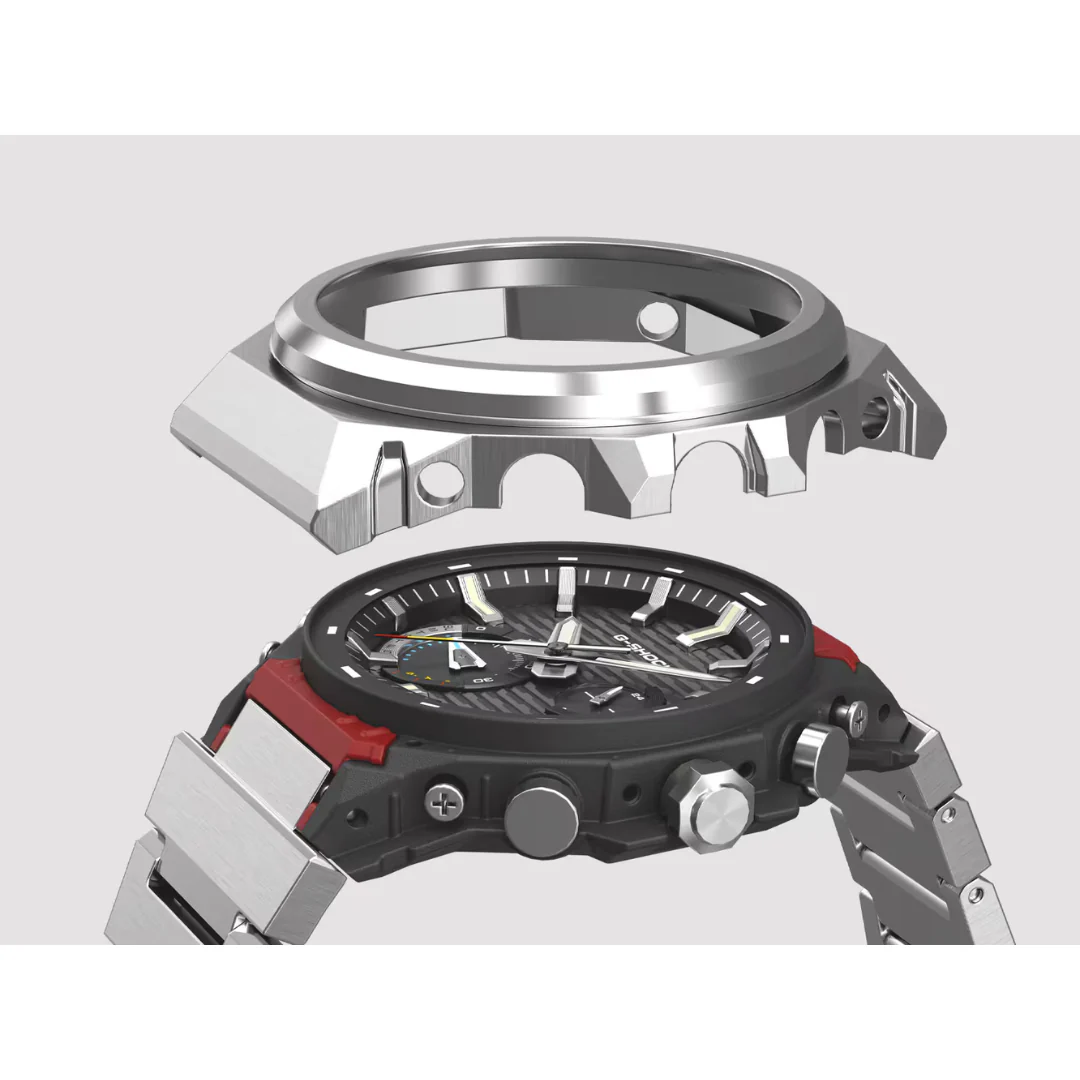 CASIO G-SHOCK G-STEEL GST-B1000BD-2ADR SOLAR MEN WATCH - Image 8