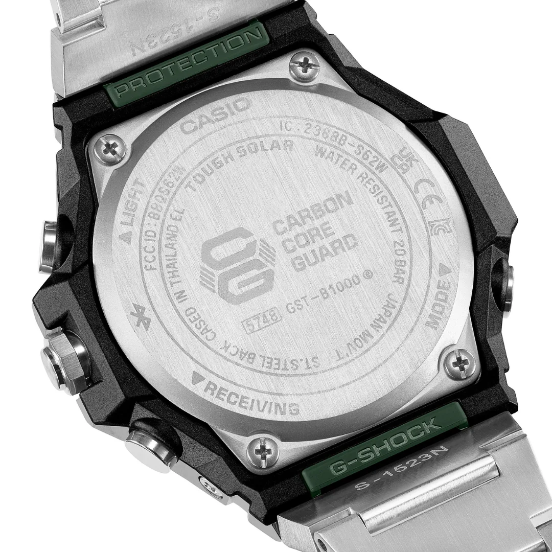 CASIO G-SHOCK G-STEEL GST-B1000D-3ADR SOLAR MEN WATCH - Image 3