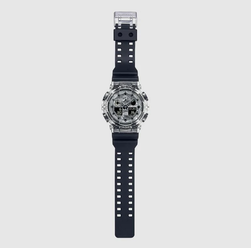 CASIO G-SHOCK GA-100SKC-1ADR SPECIAL COLOUR MODELS BLACK WATCH - Image 2
