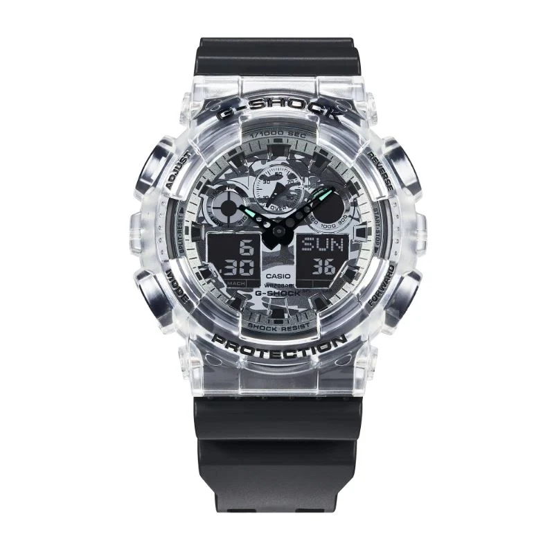 CASIO G-SHOCK GA-100SKC-1ADR SPECIAL COLOUR MODELS BLACK WATCH - Image 3