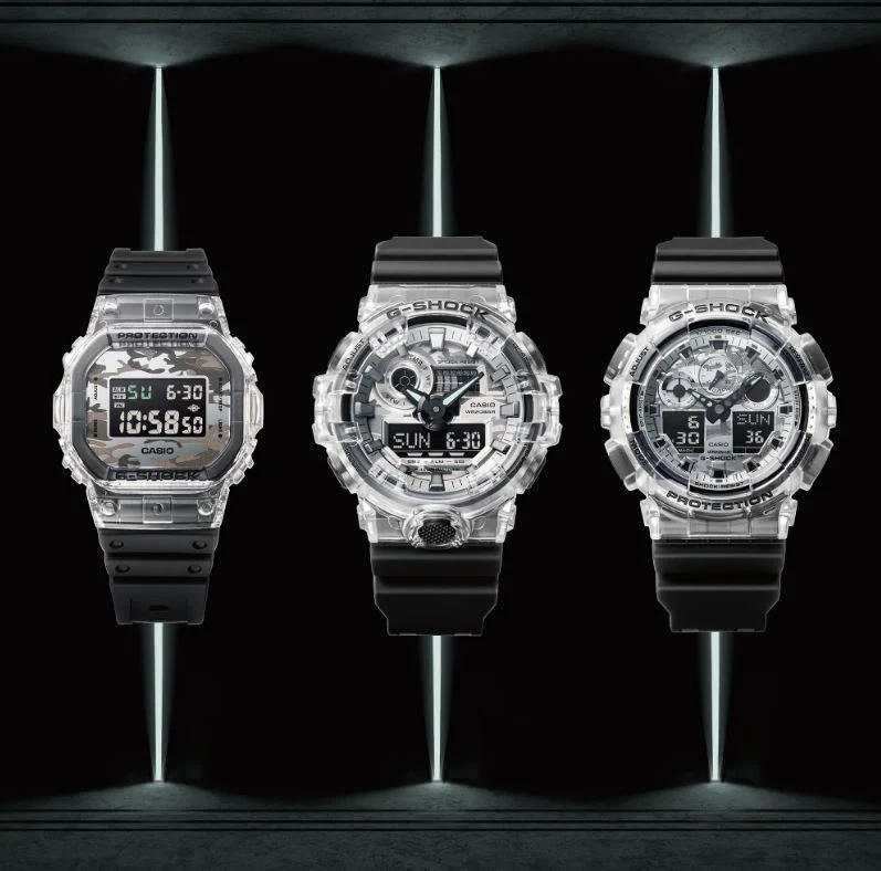 CASIO G-SHOCK GA-100SKC-1ADR SPECIAL COLOUR MODELS BLACK WATCH - Image 9