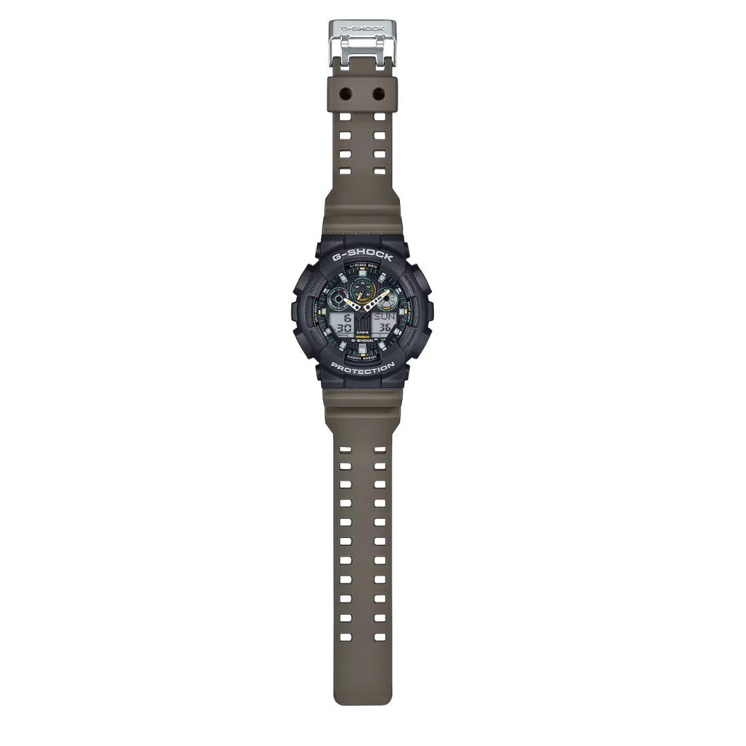 CASIO G-SHOCK GA-100TU-1A3DR ANALOG-DIGITAL TWO-TONE COLOR WATCH - Image 2