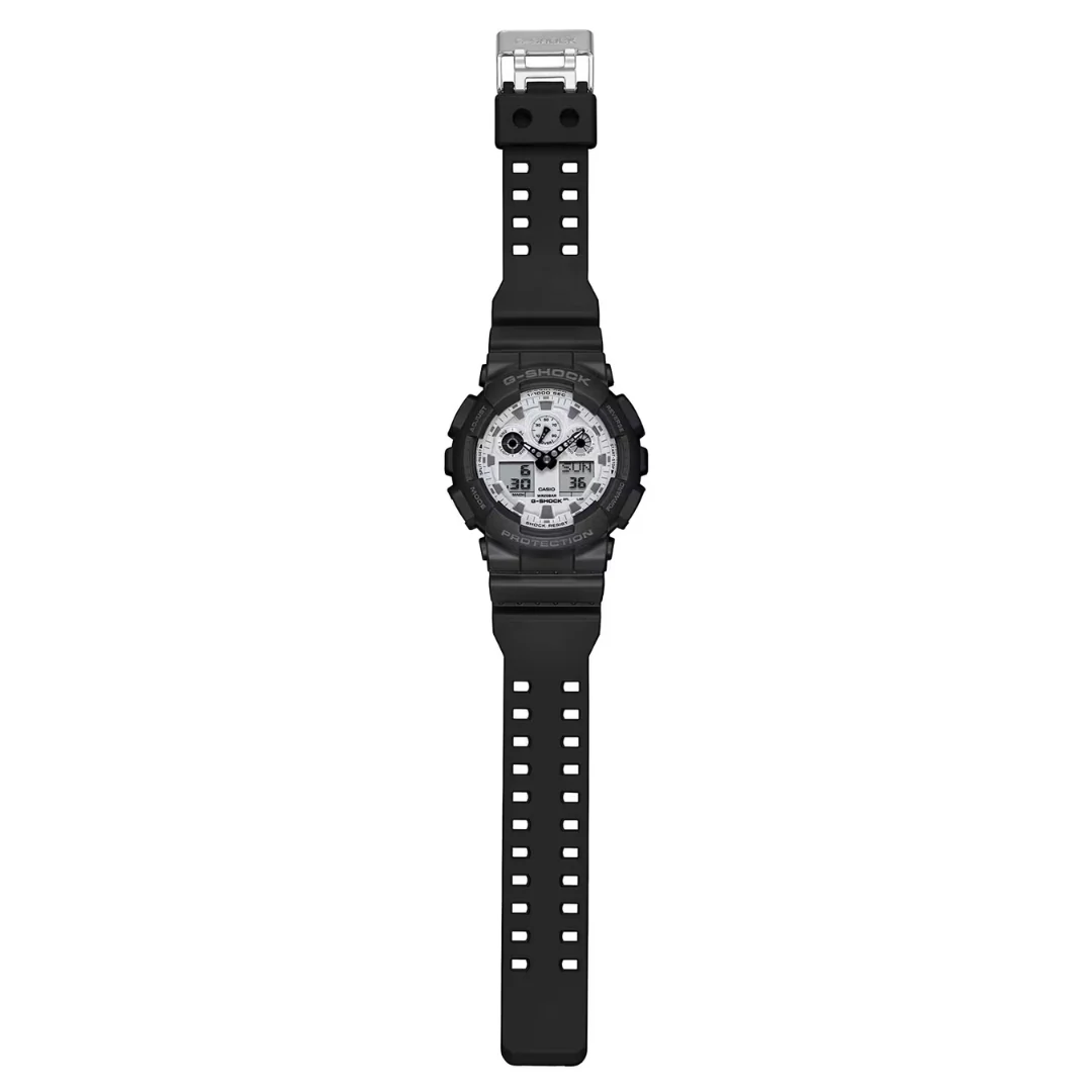 CASIO G-SHOCK GA-100WD-1ADR STANDARD ANALOG-DIGITAL BLACK WATCH - Image 2