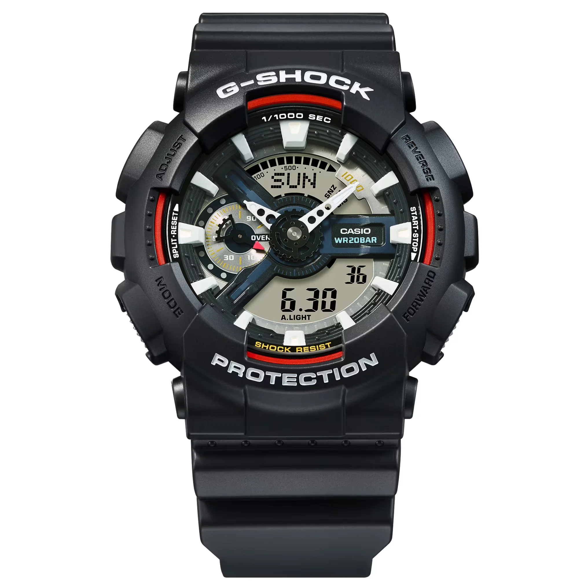 CASIO G-SHOCK GA-110RL-1ADR STANDARD ANALOG-DIGITAL BLACK WATCH - Image 3