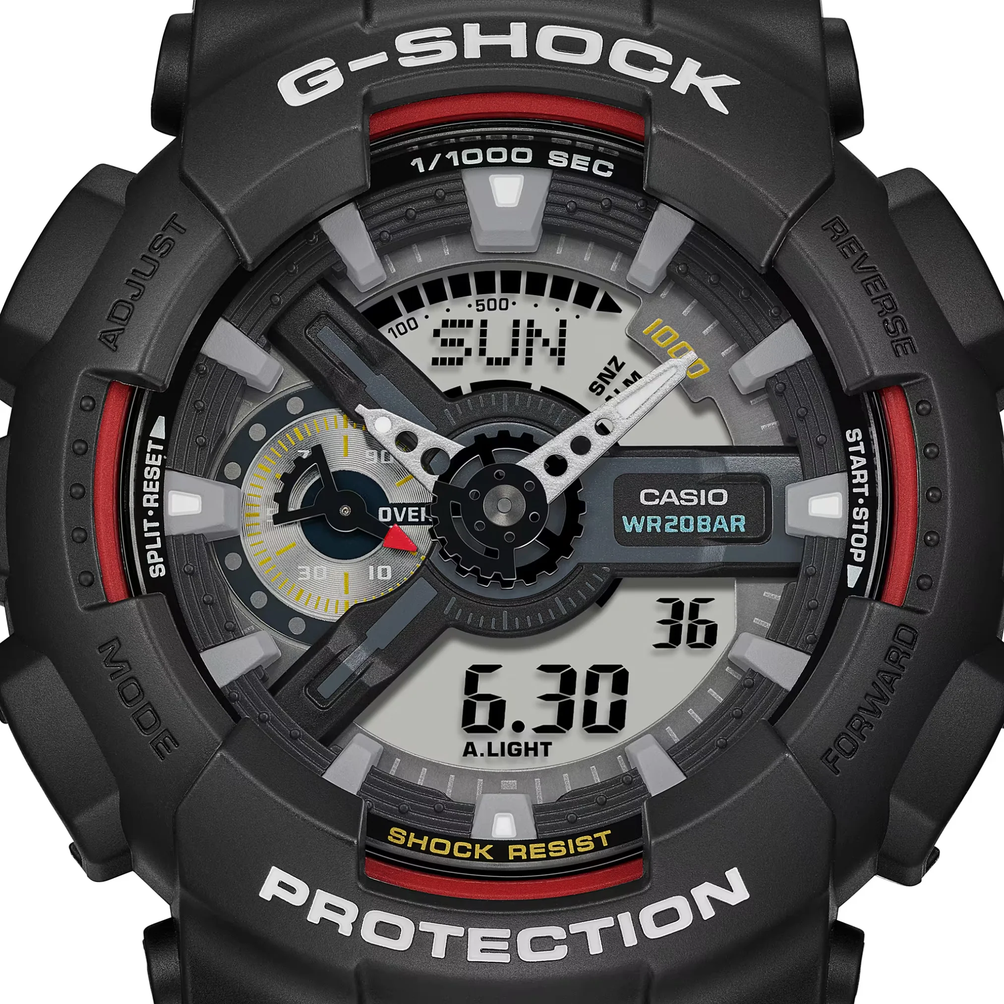CASIO G-SHOCK GA-110RL-1ADR STANDARD ANALOG-DIGITAL BLACK WATCH - Image 6