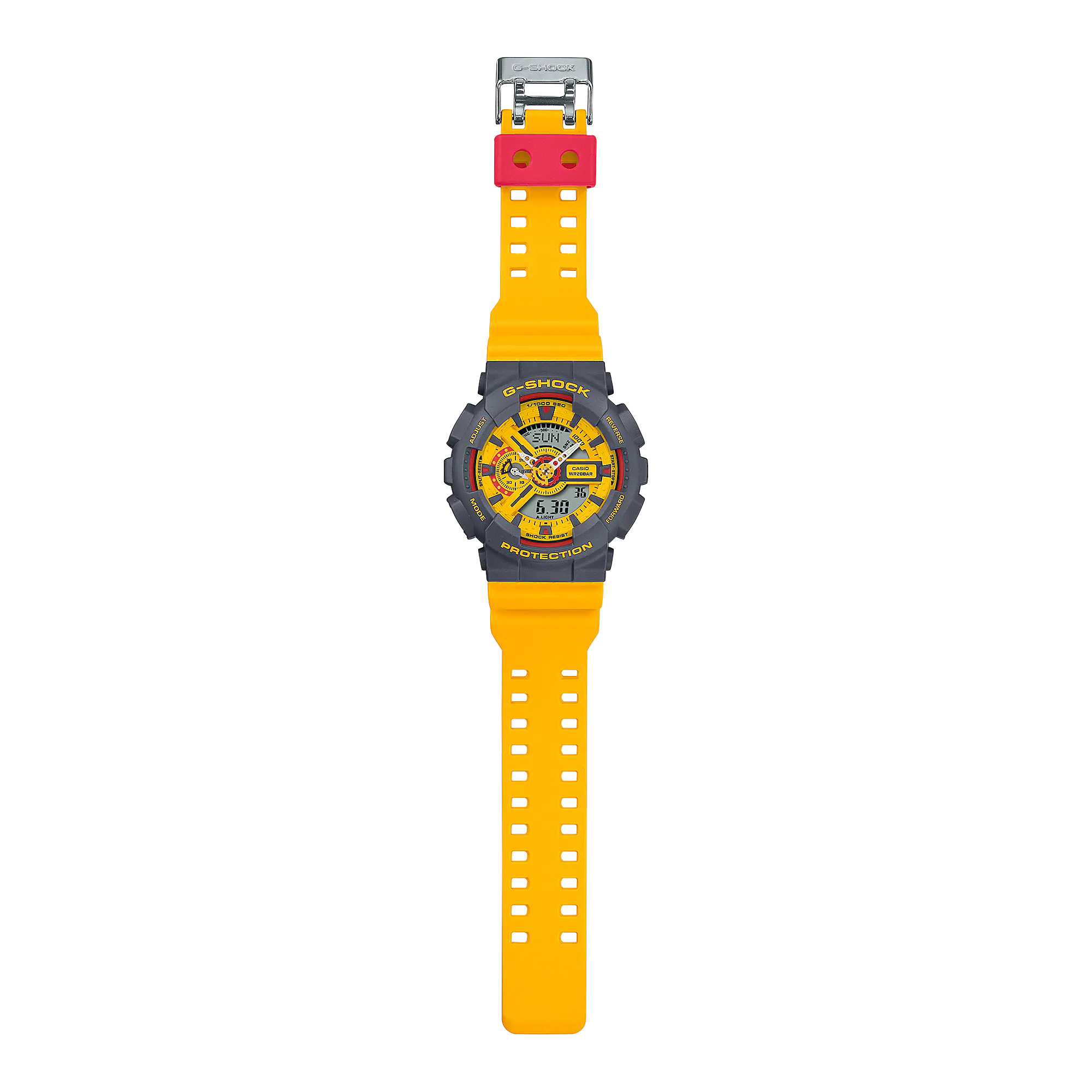 CASIO G-SHOCK GA-110Y-9ADR SPECIAL COLOR MODELS YELLOW WATCH - Image 3