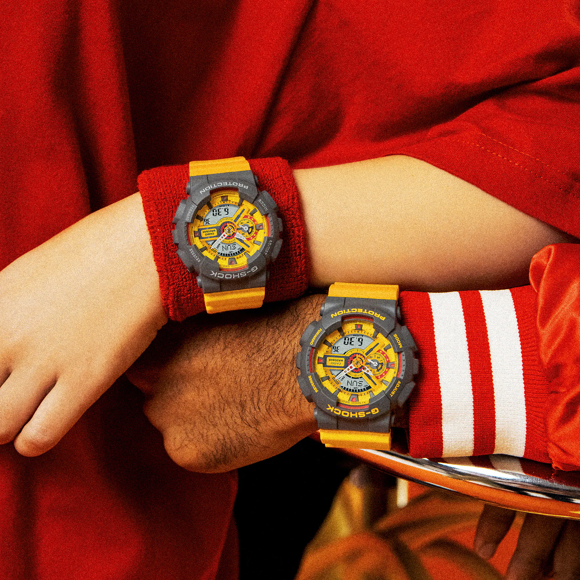 CASIO G-SHOCK GA-110Y-9ADR SPECIAL COLOR MODELS YELLOW WATCH - Image 4
