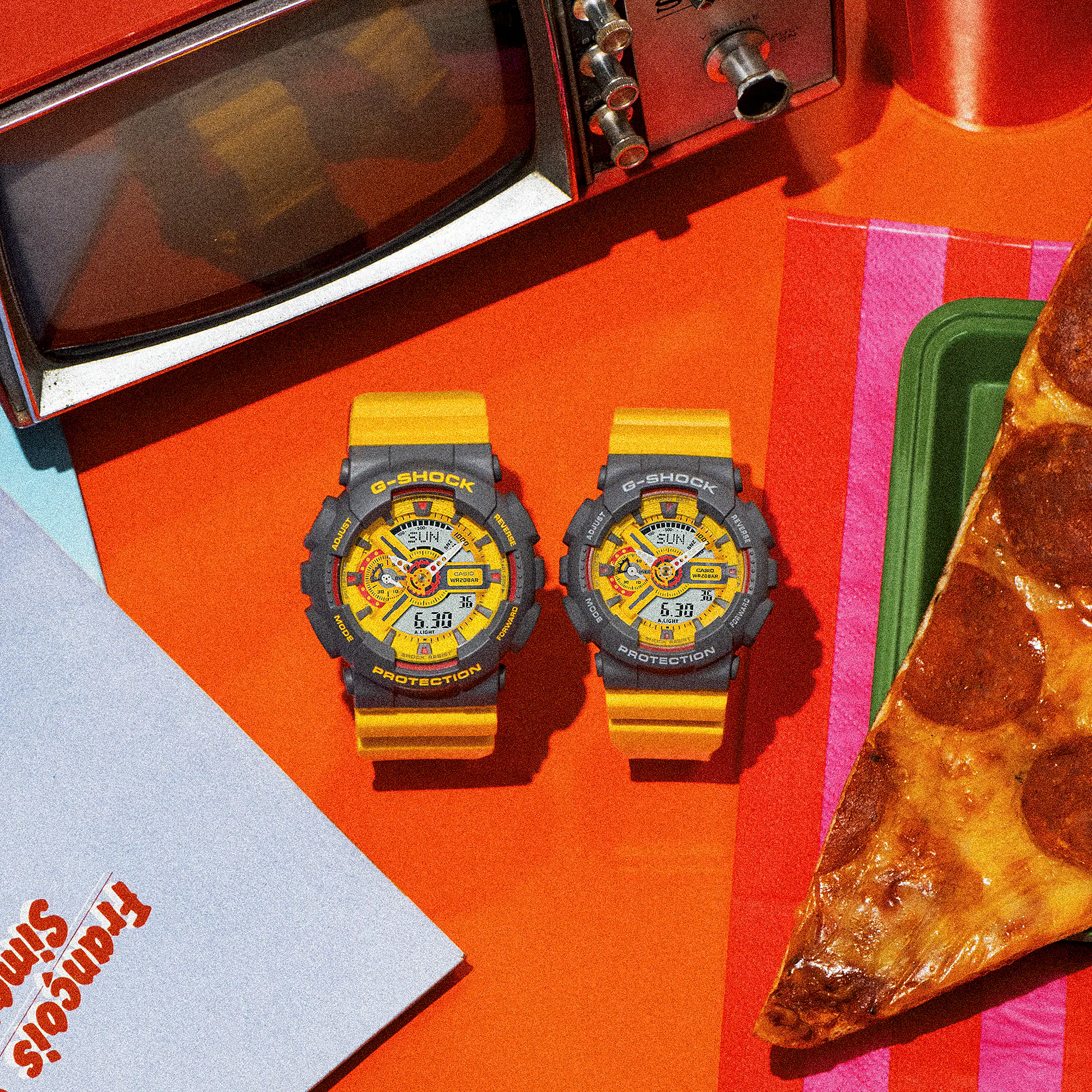 CASIO G-SHOCK GA-110Y-9ADR SPECIAL COLOR MODELS YELLOW WATCH - Image 6