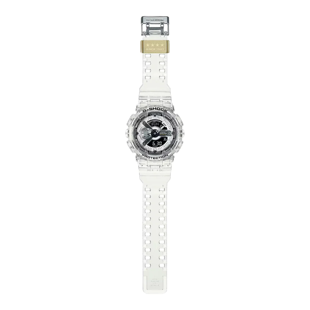 CASIO G-SHOCK GA-114RX-7ADR 40TH ANNIVERSARY CLEAR REMIX ANALOG-DIGITAL TRANSPARENT WATCH - Image 4