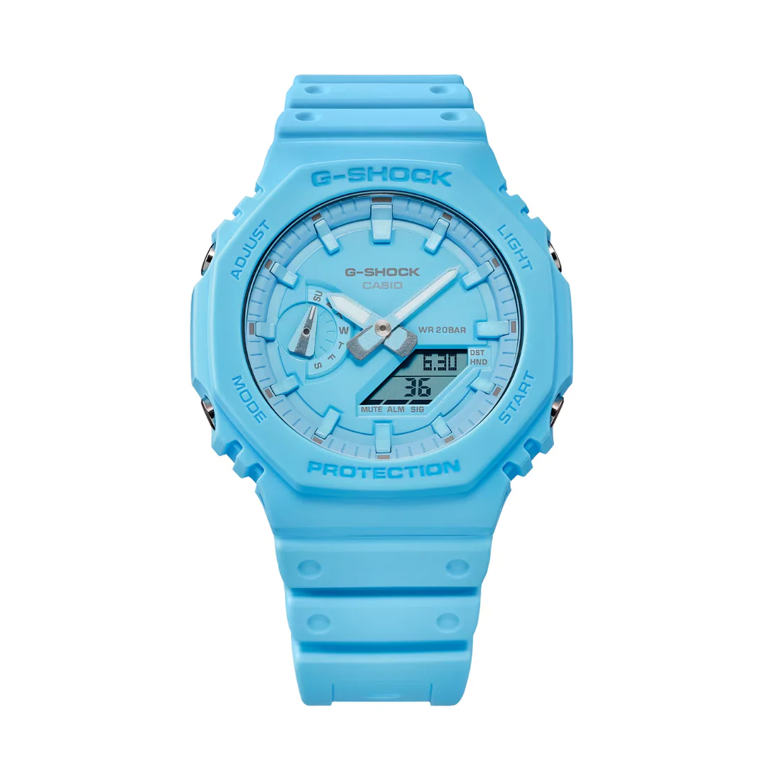 CASIO G-SHOCK GA-2100-2A2DR ANALOG-DIGITAL TURQUOISE WATCH - Image 3