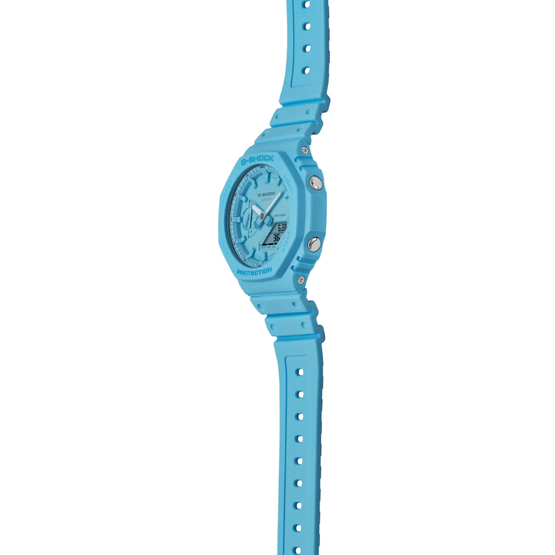 CASIO G-SHOCK GA-2100-2A2DR ANALOG-DIGITAL TURQUOISE WATCH - Image 5