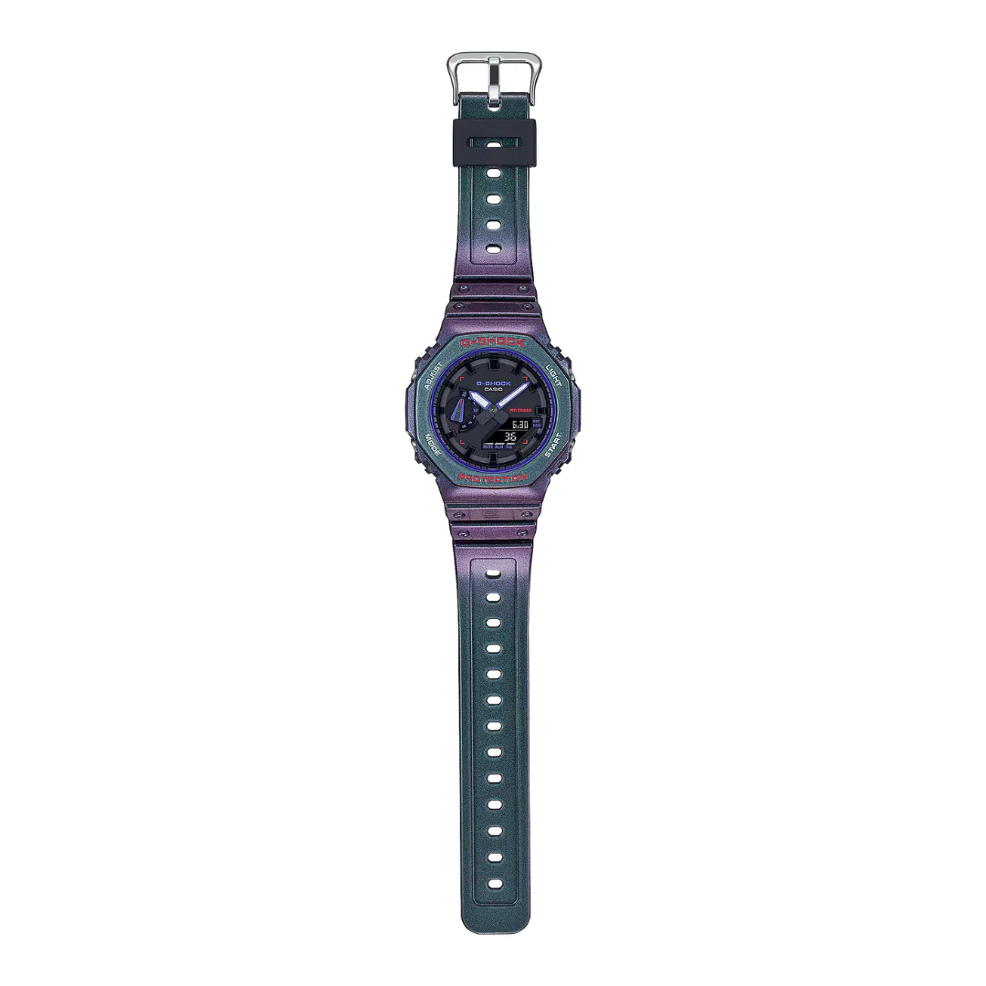 CASIO G-SHOCK GA-2100AH-6ADR SPECIAL COLOUR MODELS AIM HIGH GREY WATCH - Image 2
