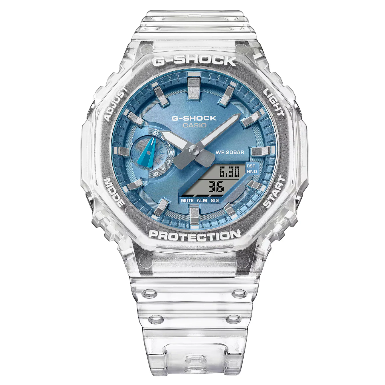 CASIO G-SHOCK GA-2100BM-7A2DR STANDARD ANALOG-DIGITAL MEN WATCH - Image 2